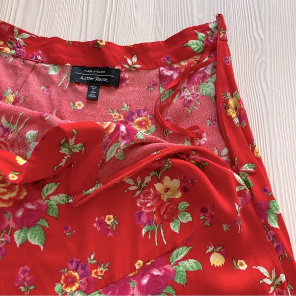 & Other Stories Floral Skirt size 6 - Picture 4 of 9